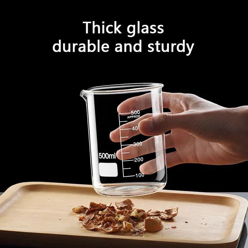 High Borosilicate Heat-resistant Glass Measuring Cup