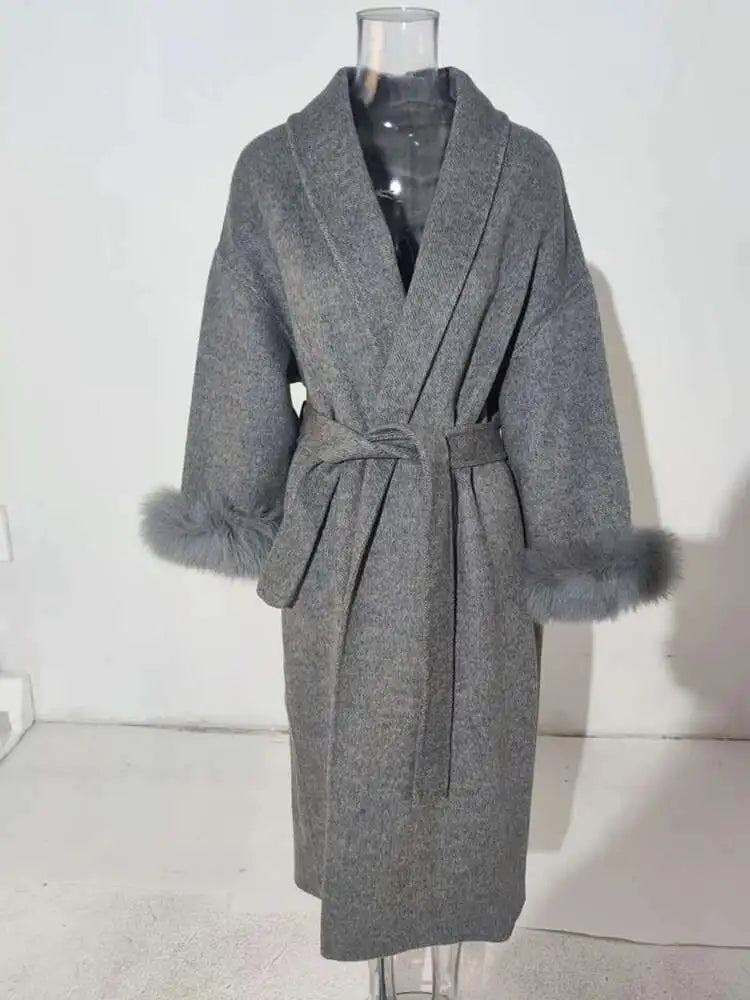 Elegant Lady Overcoat