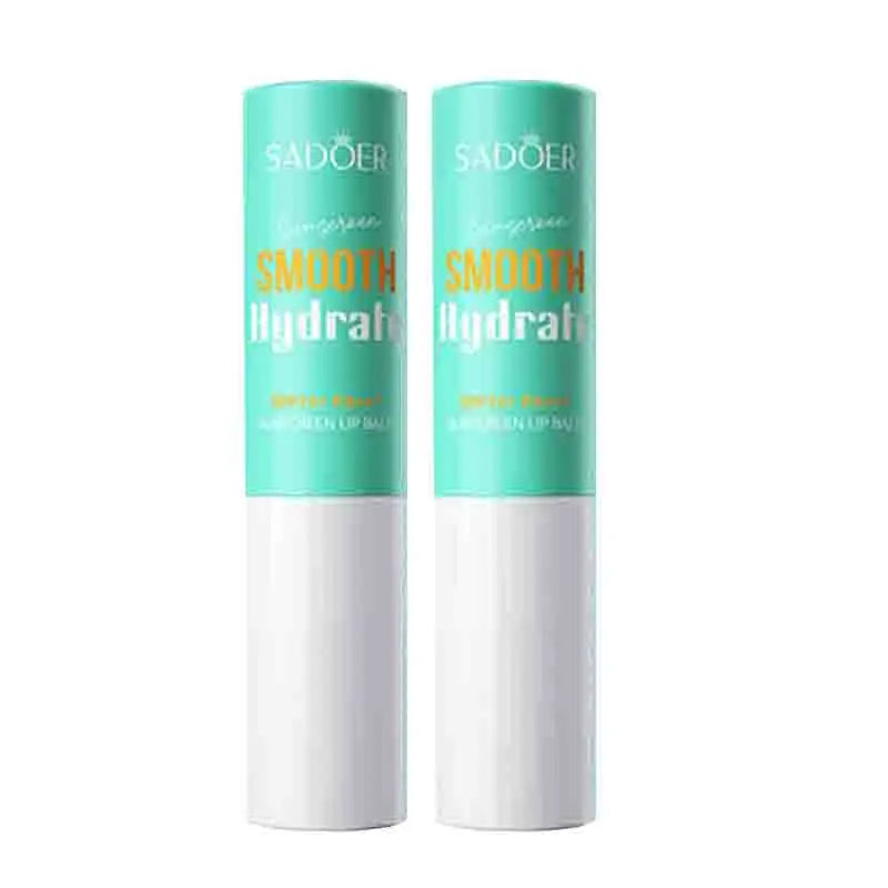 SADOER Spf 15+ Lip Sunscreen Solar Blocker Moisturising Lip Balm