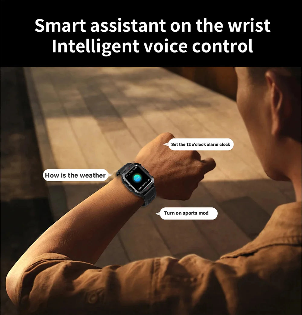 LAXASFIT LED Bluetooth Smart Watch