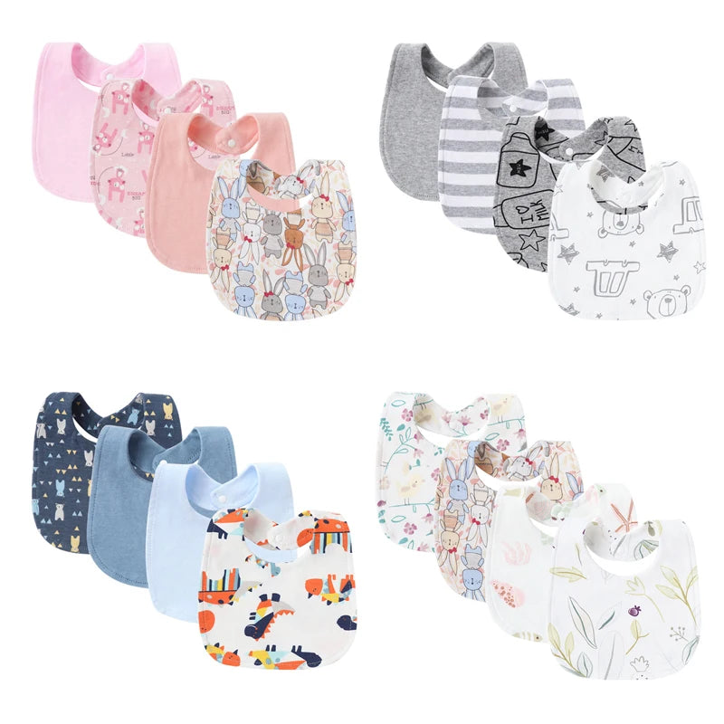 4Pc Baby Bibs