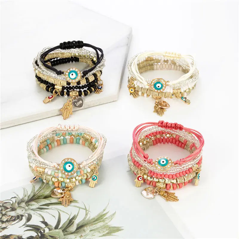 6Pc Set Bohemian Bracelet Set