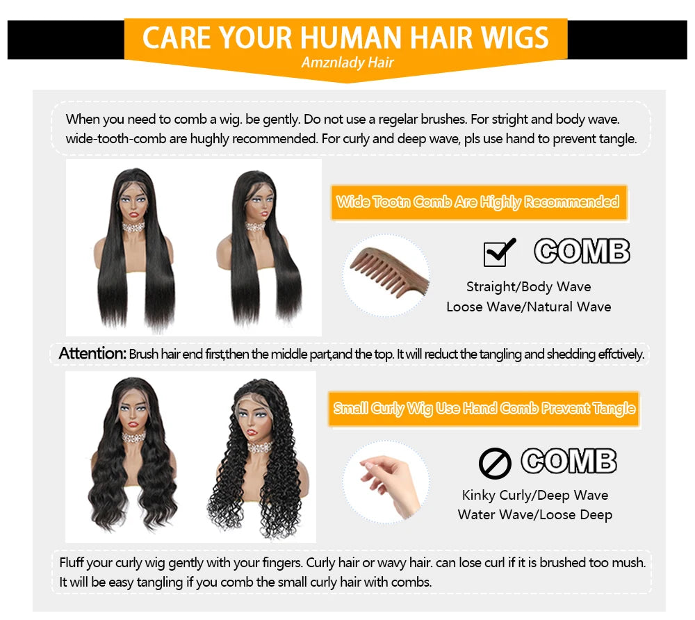 Highlight Ombre 13x6 Lace Front Wigs Human Hair Pre Plucked 200Density Straight HD Lace Frontal Wigs for Women 4/27 Honey Blonde