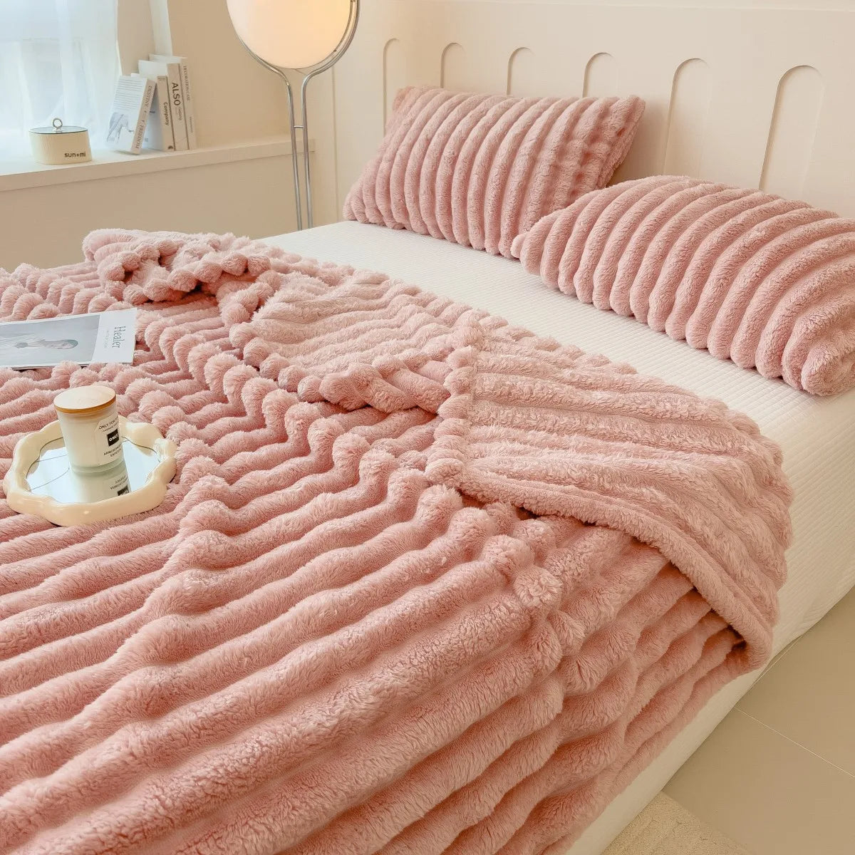 Striped Multi-functional Blanket