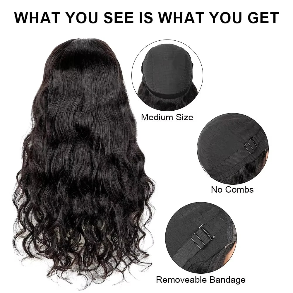 Loose Body Wave Human Hair Wigs 40 Inch 5x5 Glueless Wigs Ready To Wear 100% Human Hair 200 Density Glueless Brazilian Wigs sale