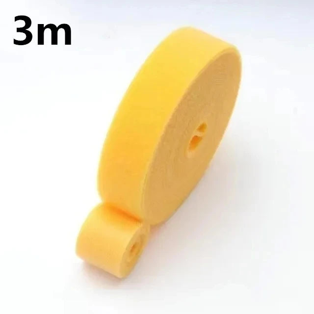 1/5M Cable Organizer Cable Management Wire Winder Tape