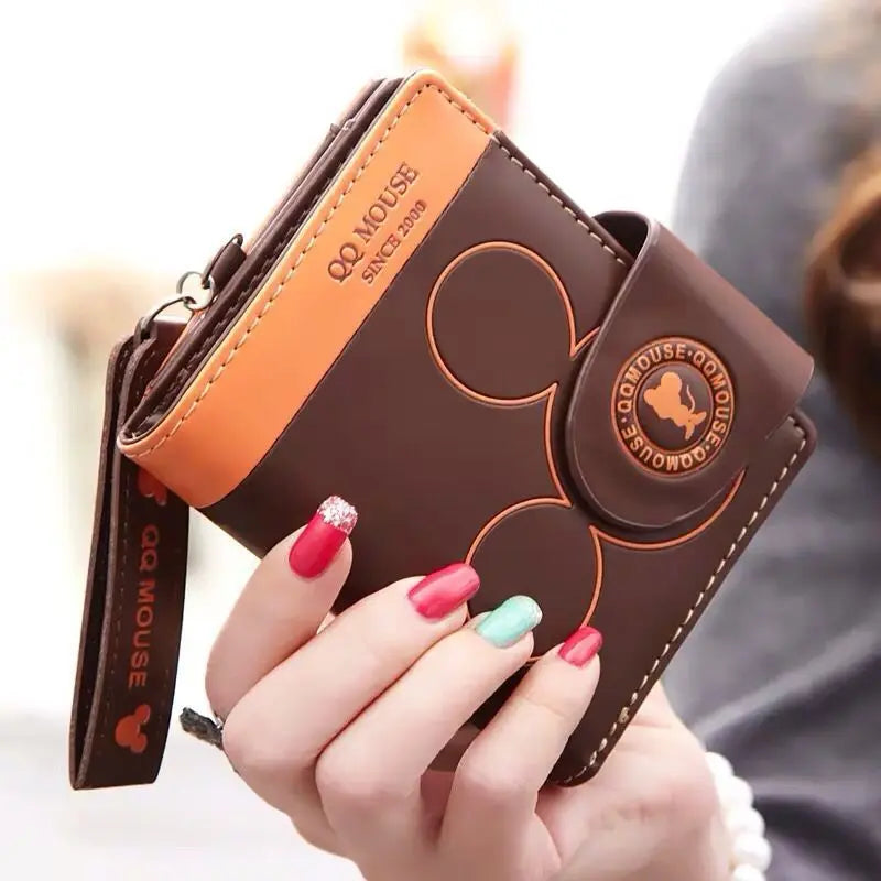 Women's Korean PU Leather Explosion-Style Short Wallet