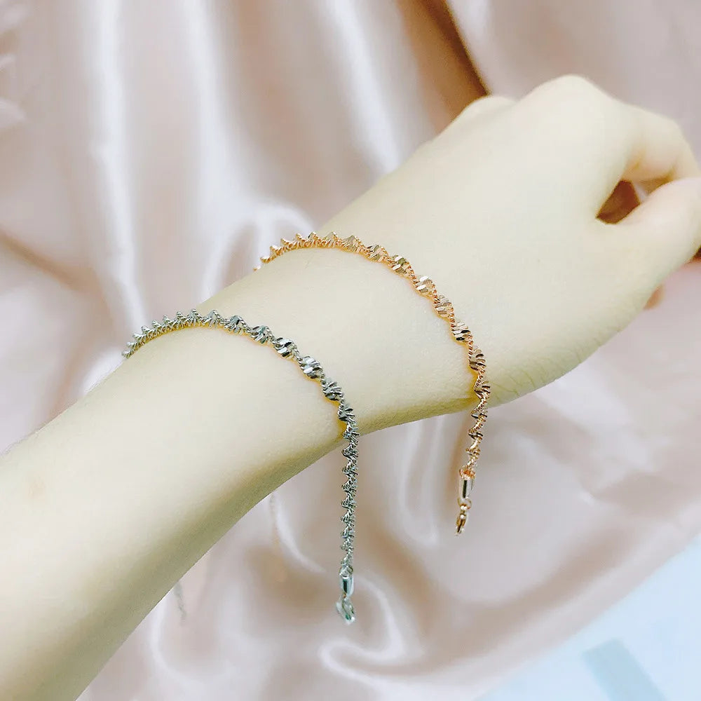 Rose Gold Twist Bracelet