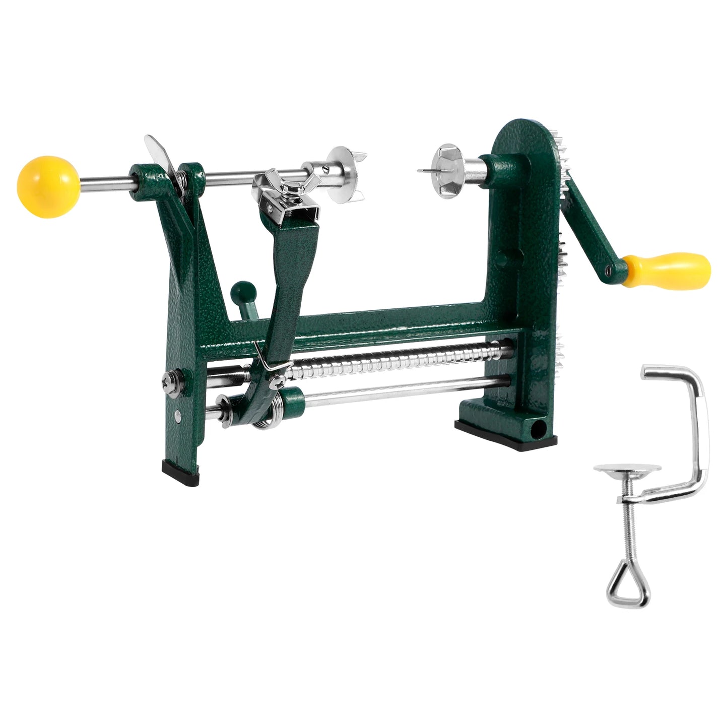 Stainless Steel Fruit Vegatable Peeler 3in1 Slicer Corer Manual Labor-Saving Fruit Peeler with Hand Crank Handle Kitchen Gadgets