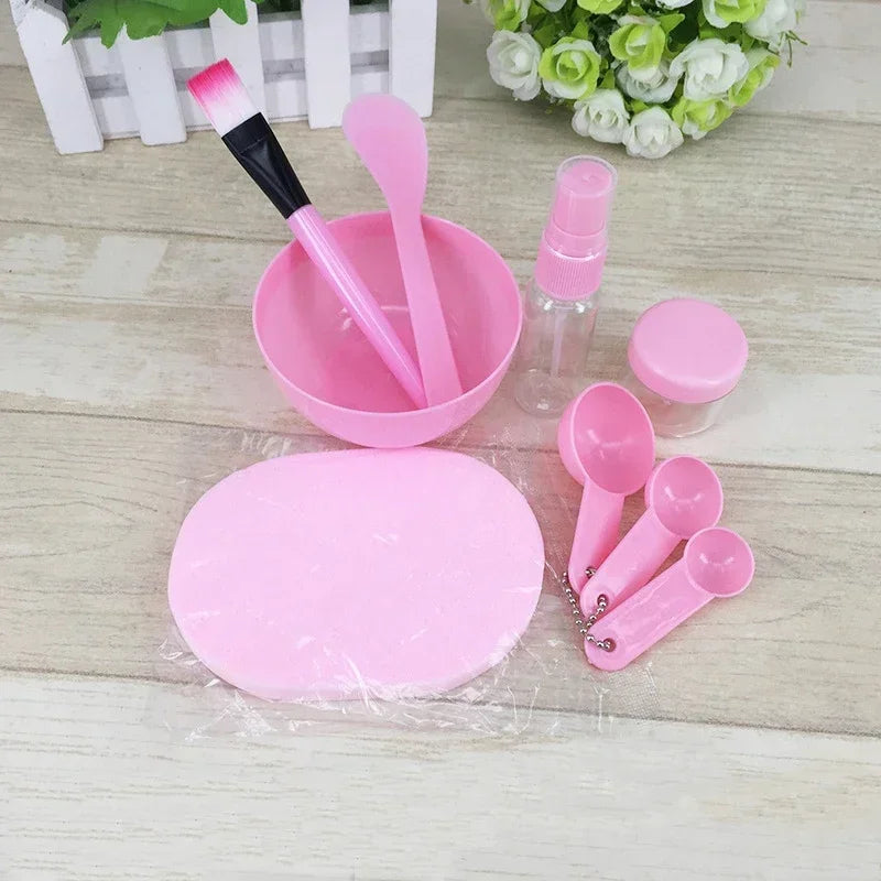 9/6pcs Facial Mask Bowl Set – DIY Beauty Tools with Bowls, Brushes, Spoons, and Sticks for Face Care