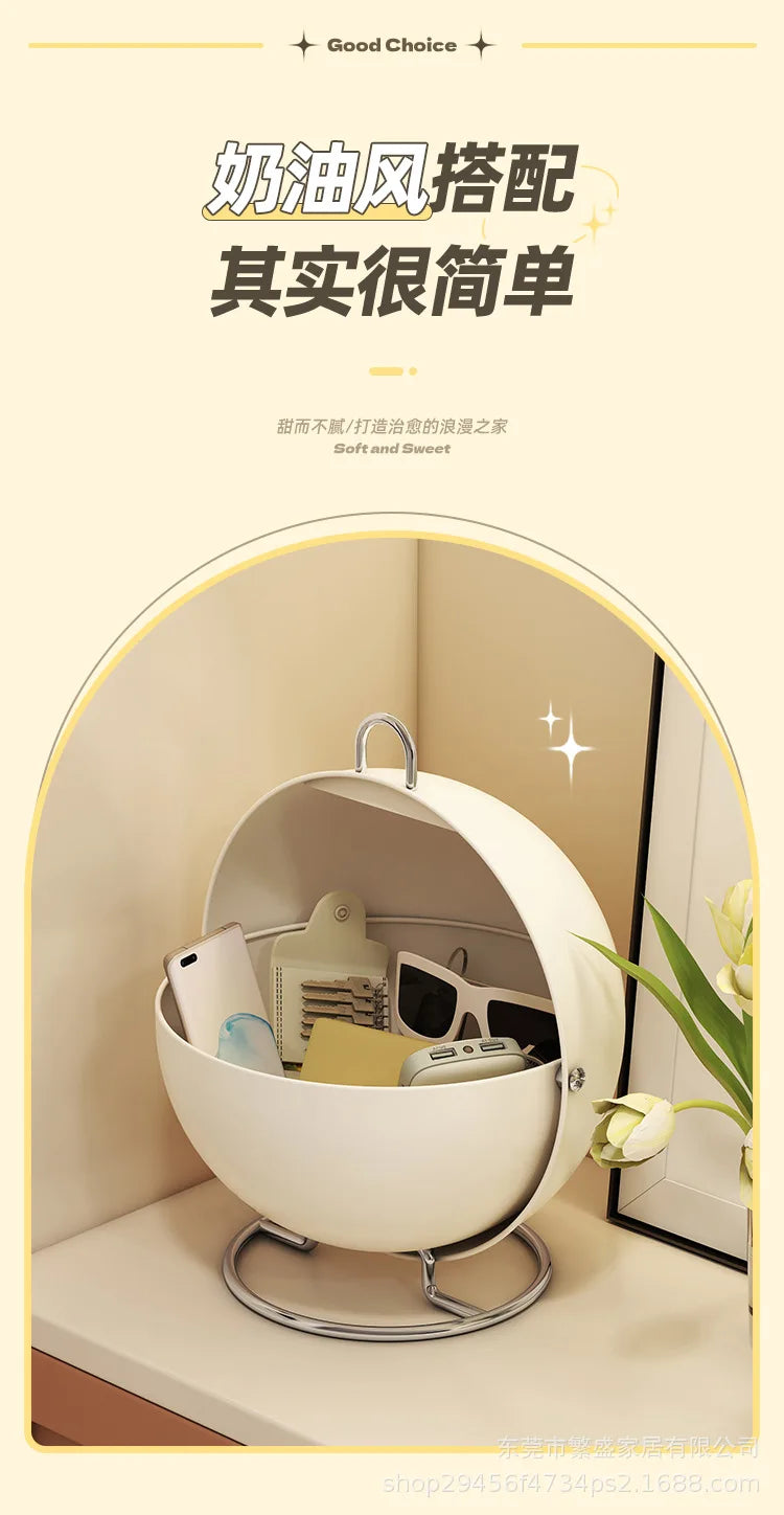 Light Luxury High-End Living Room Desktop Foyer Storage Box Home Organizing Storage Mask Box Miscellaneous Items Fruit Tray Box