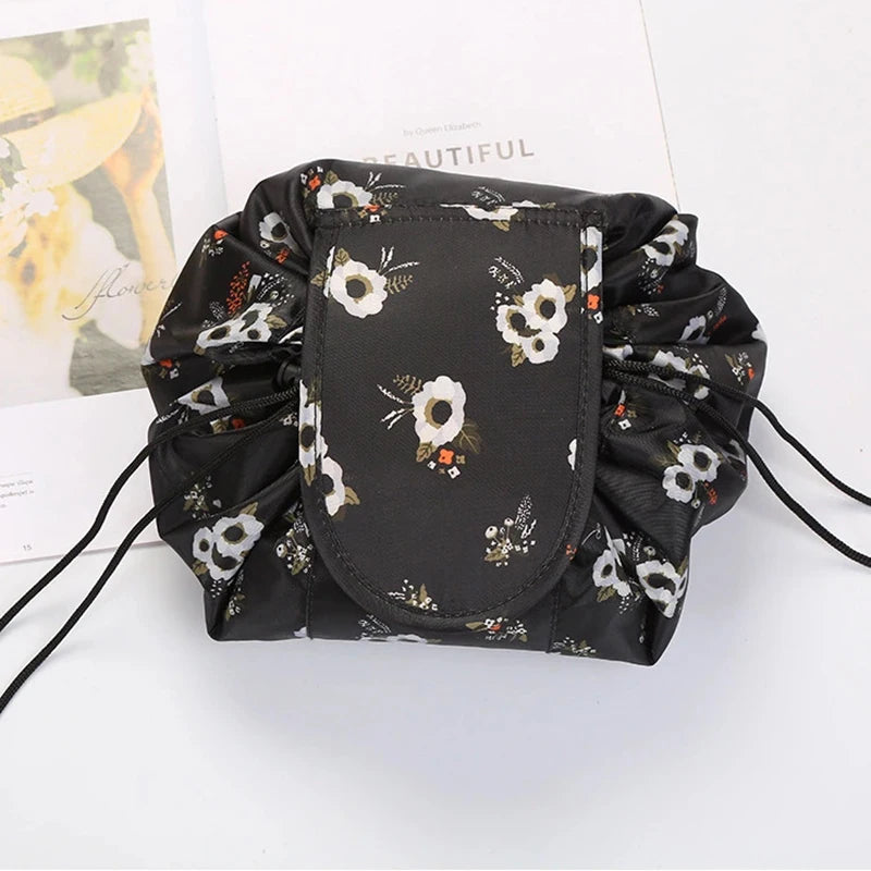 Women Drawstring Travel Storage Cosmetic Bag