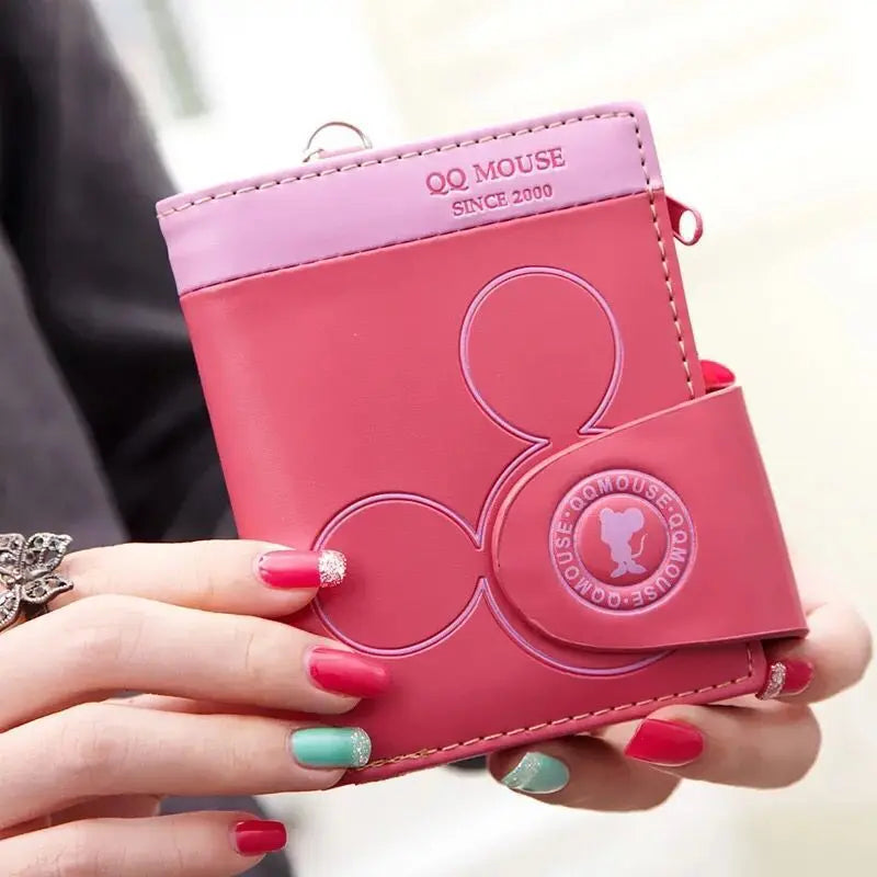 Women's Korean PU Leather Explosion-Style Short Wallet