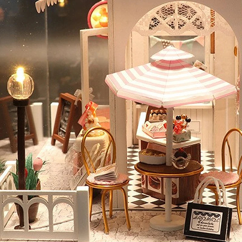 Mini DIY Flower Doll House Kit