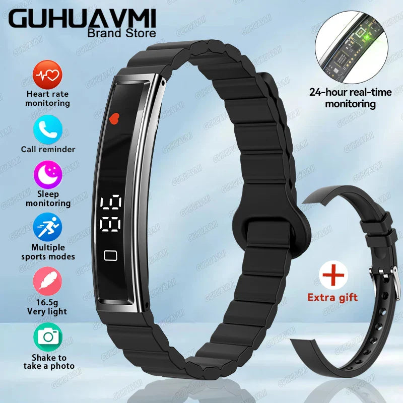 Health & Fitness Smart Bracelet with Heart, Sleep & Activity Tracking