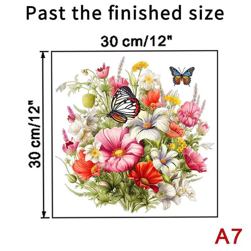 Butterfly Flower Waterproof Toilet Sticker Bathroom Toilet Seat Beautification Decorative Sticker Self-adhesive Decals