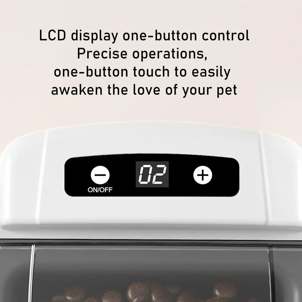 Smart Automatic Pet Feeder – Timed Sensor Dispenser for Cats and Dogs, Dry & Wet Food Slow Feeder Bowl