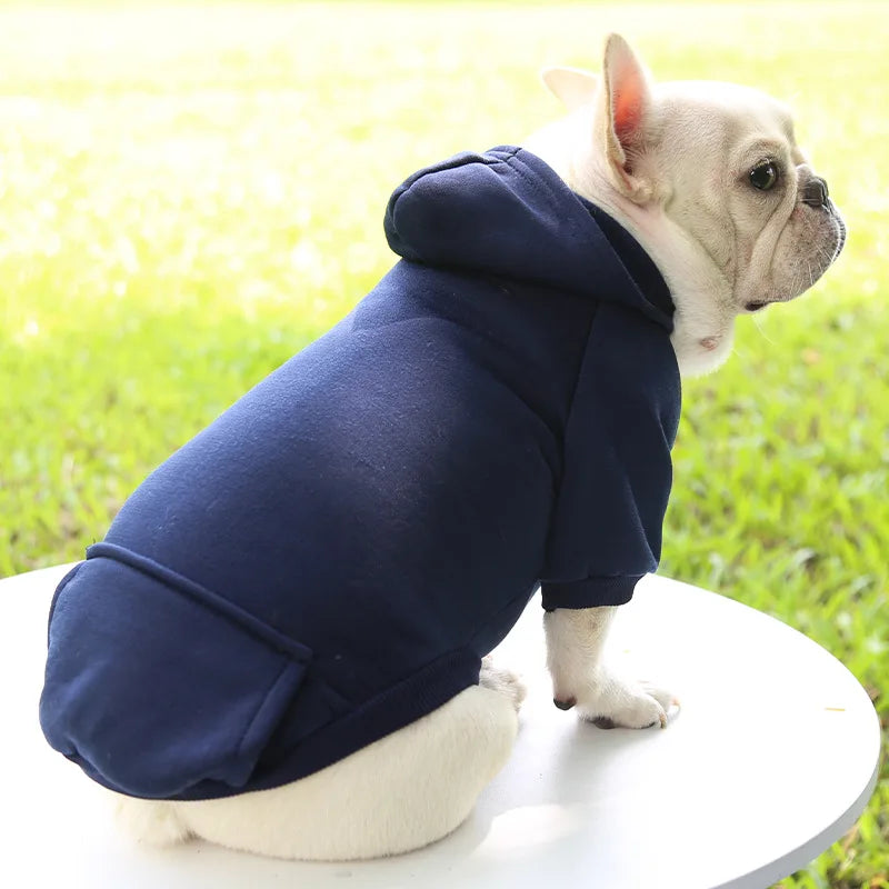 Pet Winter Hooded Sweatshirt