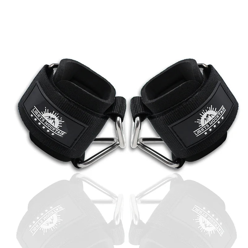 Adjustable Wrist Cuffs Padded Straps for Cable Machines