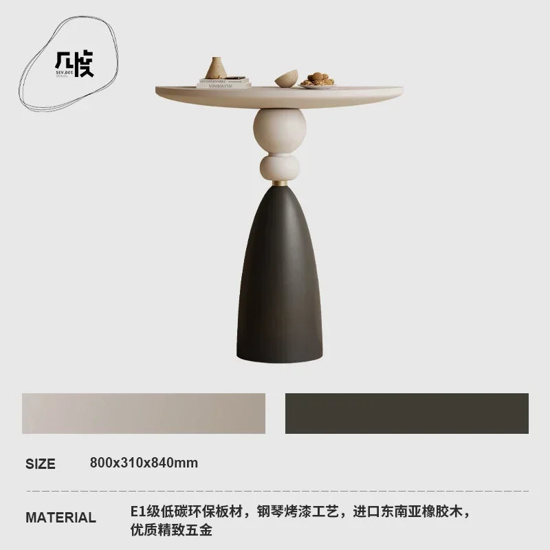 Luxury Feel Corner Table Simple Living Room Hallway Entrance Console Tables Modern Style Consolle ingresso Home Furniture