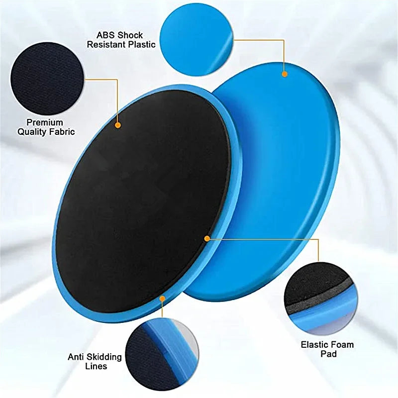 2pcs Abdominal Core Gliding Discs Slider