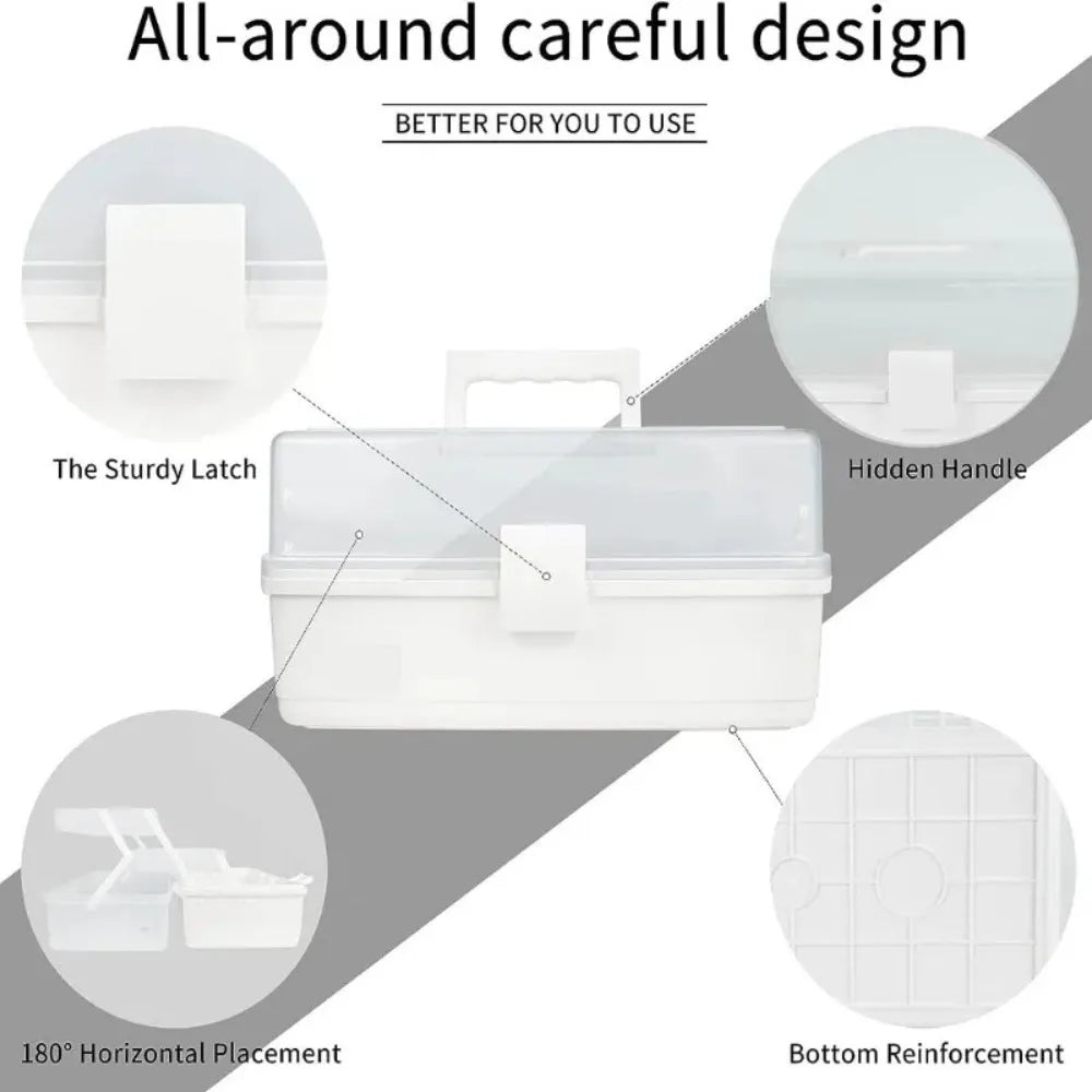 2/3 Layers Large Capacity Foldable Storage Box