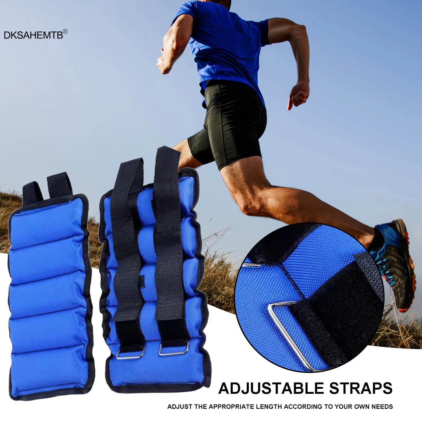 Sandbag With Adjustable Elastic Fasteners