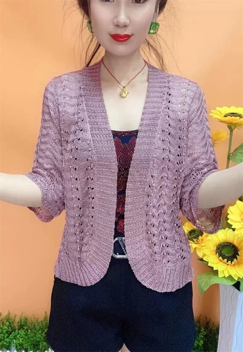 Silk Cardigan