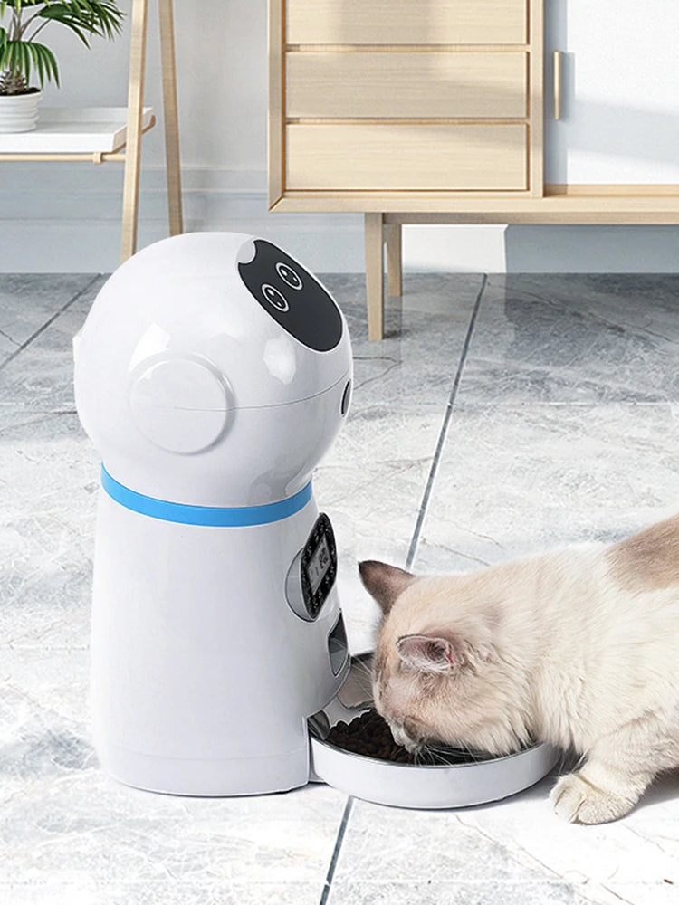 Intelligent Automatic Pet Feeder – Precise Cat & Dog Feeding Device