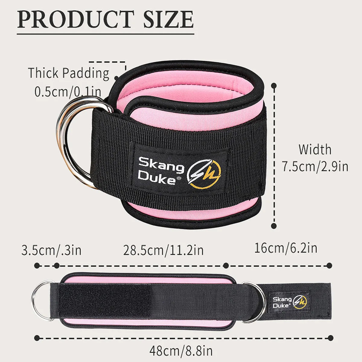 Ankle Padded Gym Band