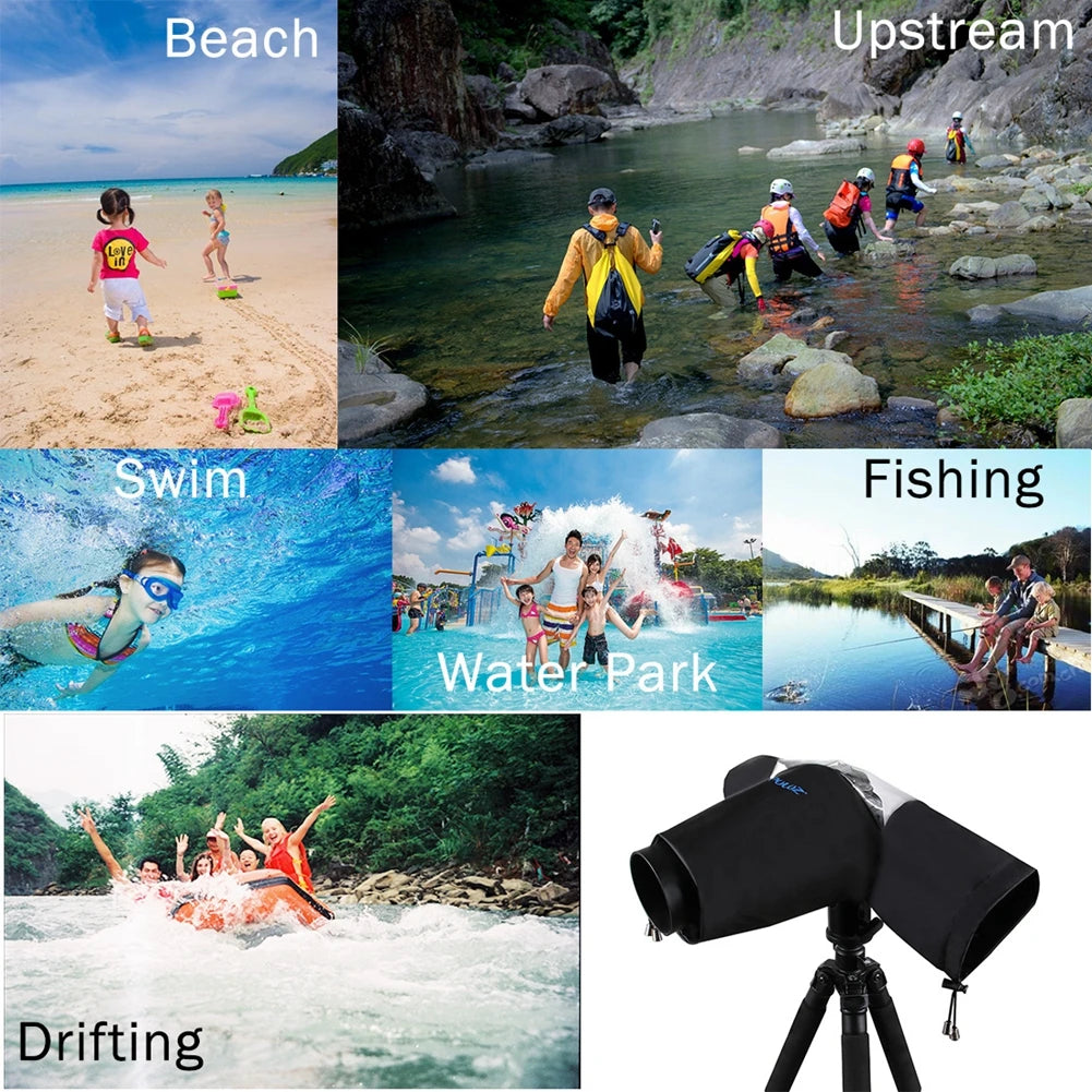 Rainproof Photo Professional Digital SLR Camera Cover Waterproof Rain Soft bag for Canon Nikon Pendax Sony DSLR Cameras