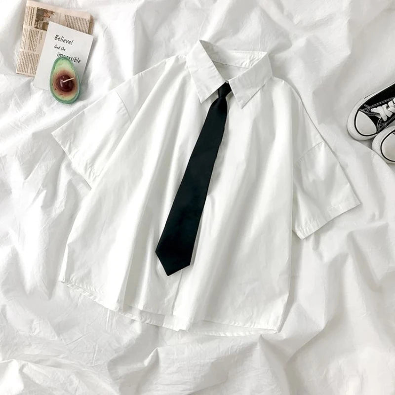Japan Style White Shirts