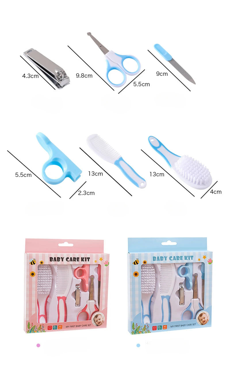 6pc Baby Care and Cleaning Nail Clipper Combination Set