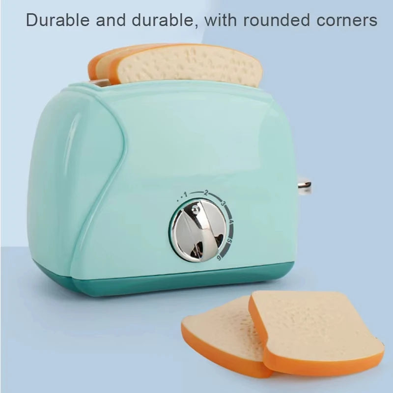 Kitchen Toys Set Kids Pretend Play Home Appliances Washing Machine Toaster Microwave Juicer Egg Cooker Girls Boys Play House Toy