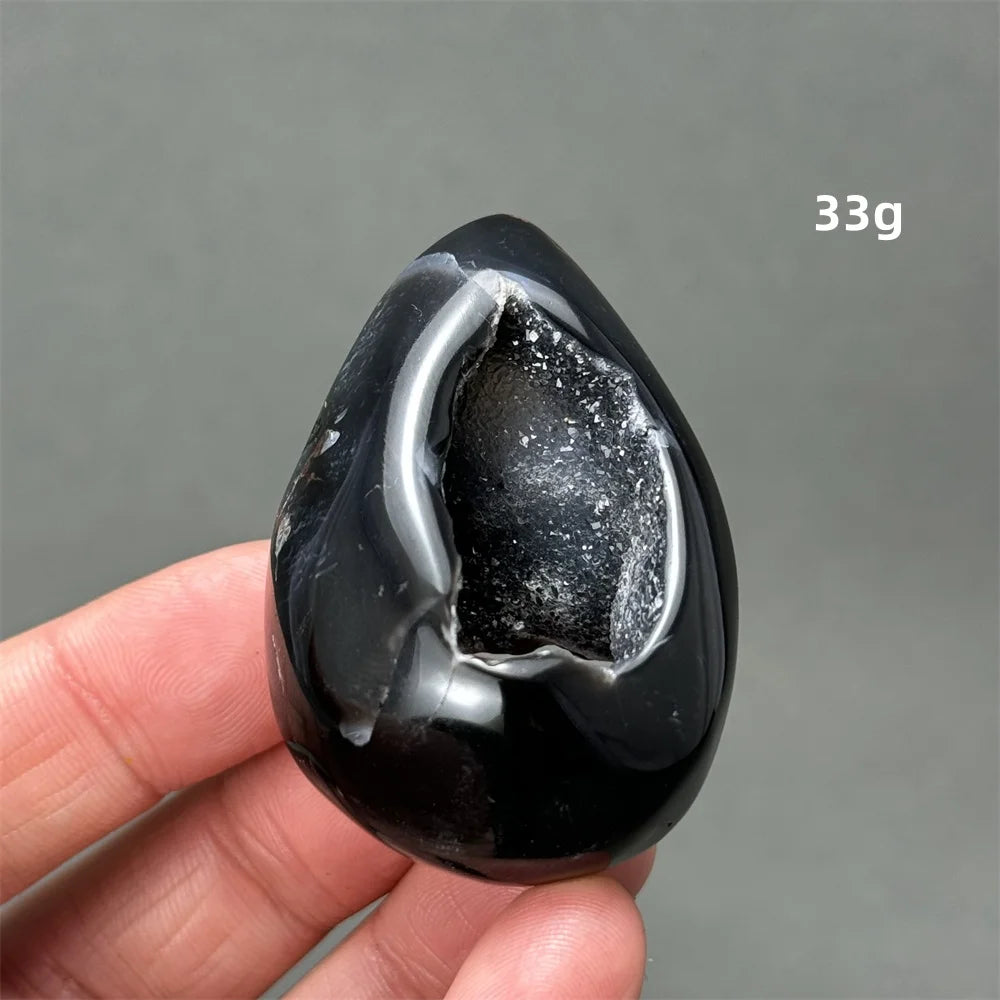 Healing Energy Natural Black Gemstone