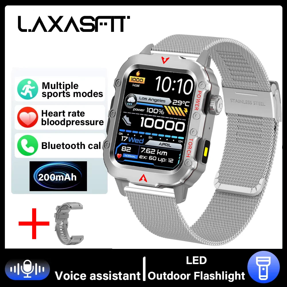 LAXASFIT LED Bluetooth Smart Watch