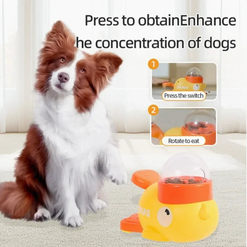 Duck-Shaped Pet Toy Feeder – Eco-Friendly, Non-Toxic Foraging Toy for Birds & Small Animals