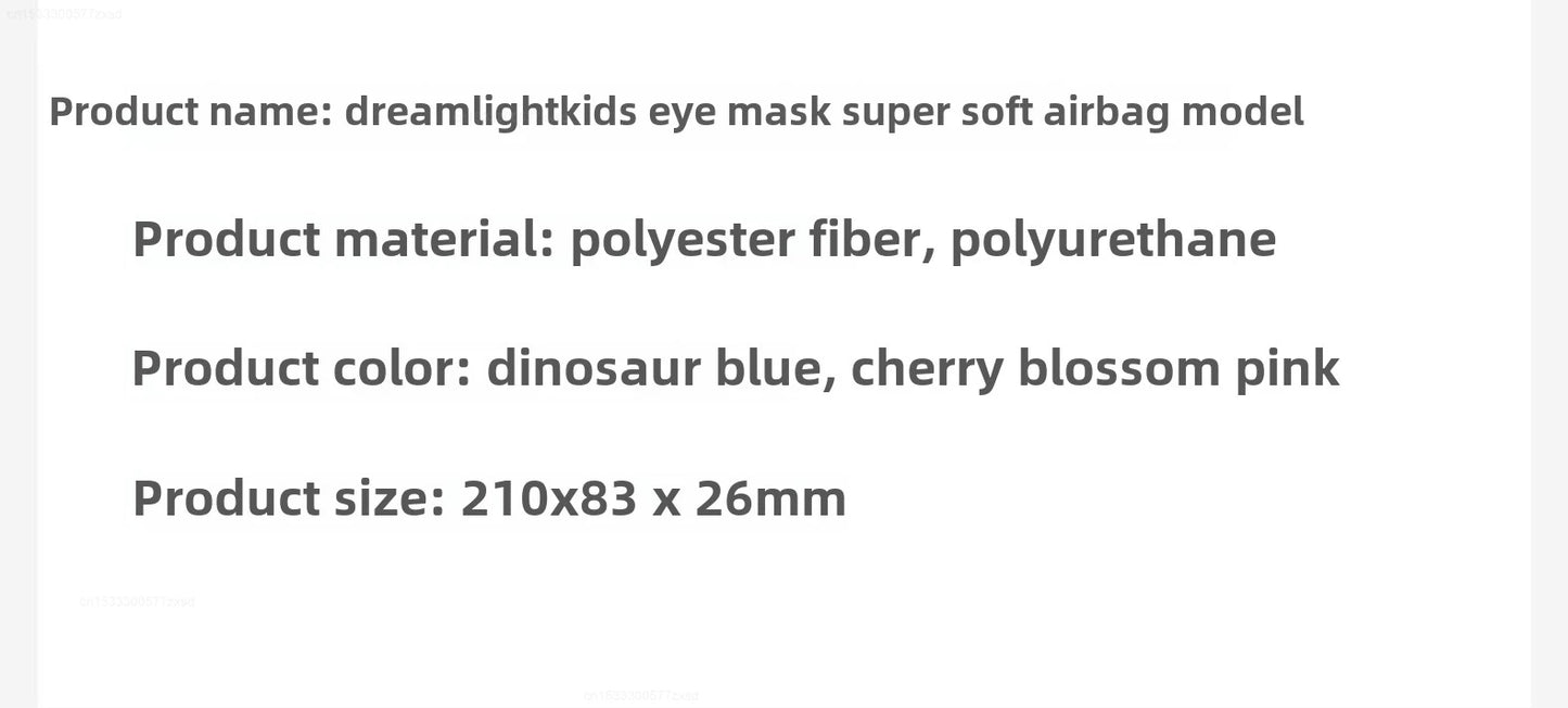 3D Stereoscopic Sleep Eye Mask