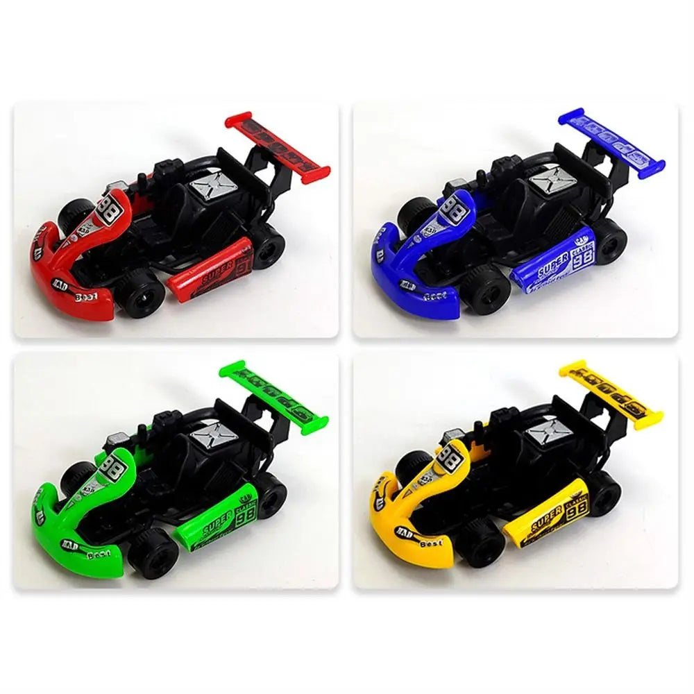 Children's Toy Car Back Force Kart Car Racing Model Mini Car Toy Toys for Kids 3 To 12 Years Old