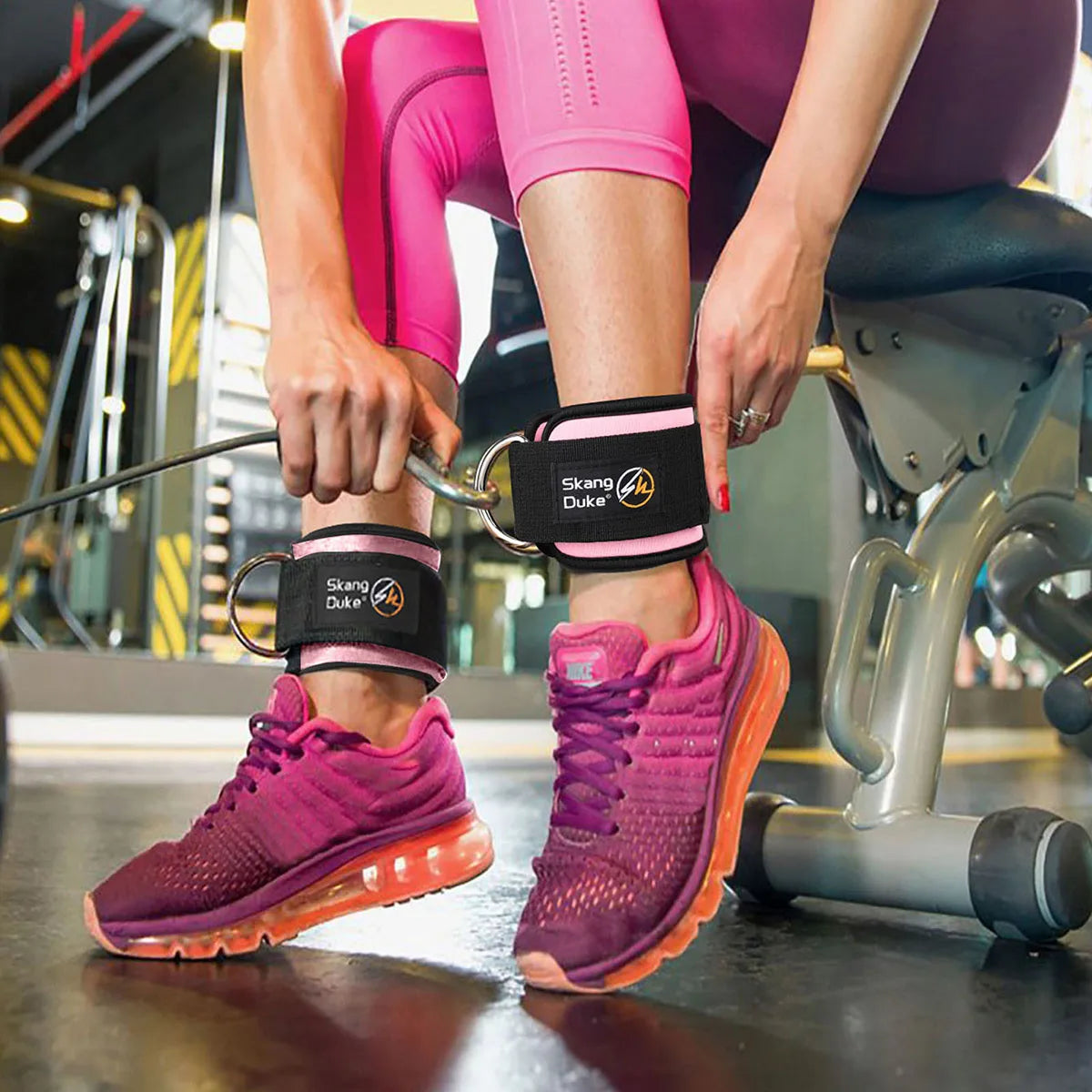 Ankle Padded Gym Band