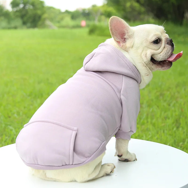 Pet Winter Hooded Sweatshirt