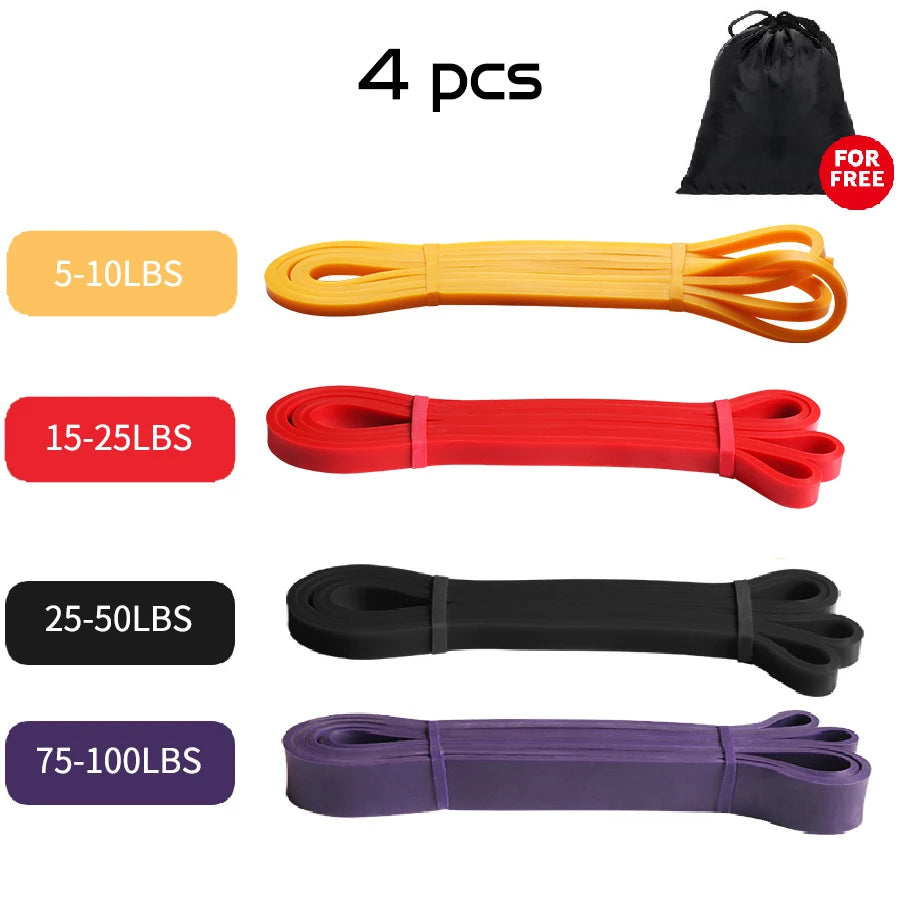 Resistance Exercise Elastic Workout Bands