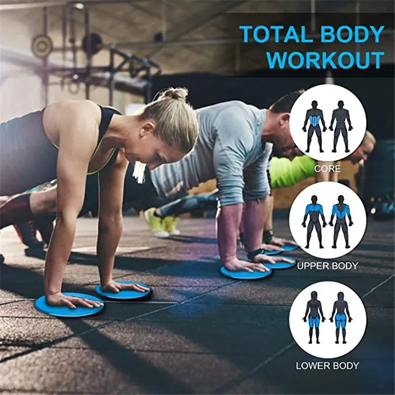 2pcs Abdominal Core Gliding Discs Slider