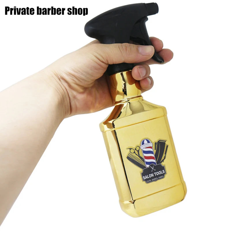 300ML Electroplating Barber Water Spray Bottle