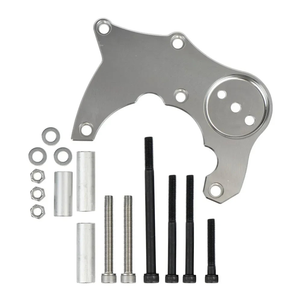 LS R4 AC Compressor Bracket Accessories ForTruck Or Suv Vortec Engines For Chevy GMC 1999-2013 LS LQ LS2 LS3 LS6 Silver