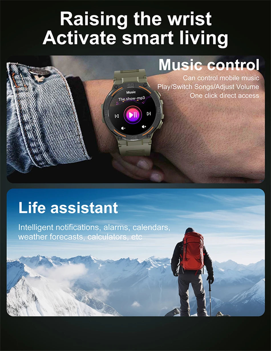 360 HD Smart Watch For Android IOS