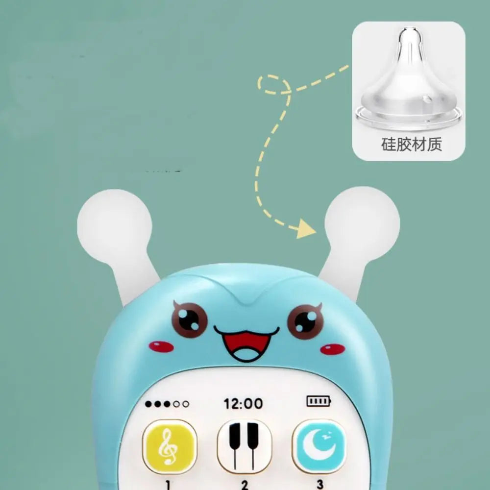 Simulation Phone Electronic Baby Cell Phone Toy Electronic Voice Toy Phones Musical Toys Silicone Safe