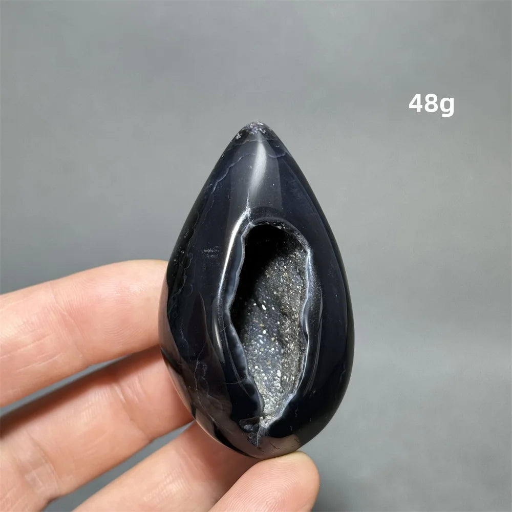 Healing Energy Natural Black Gemstone