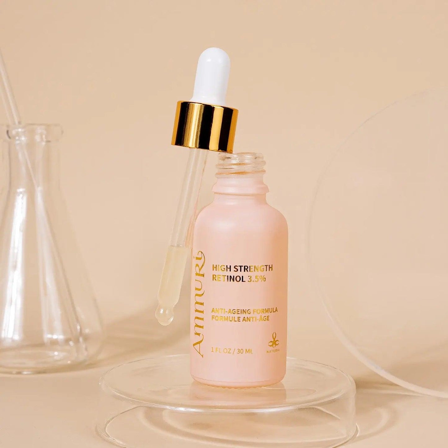 Ammuri 3.5% Retinol High Strength Face Serum – Anti-Ageing Formula