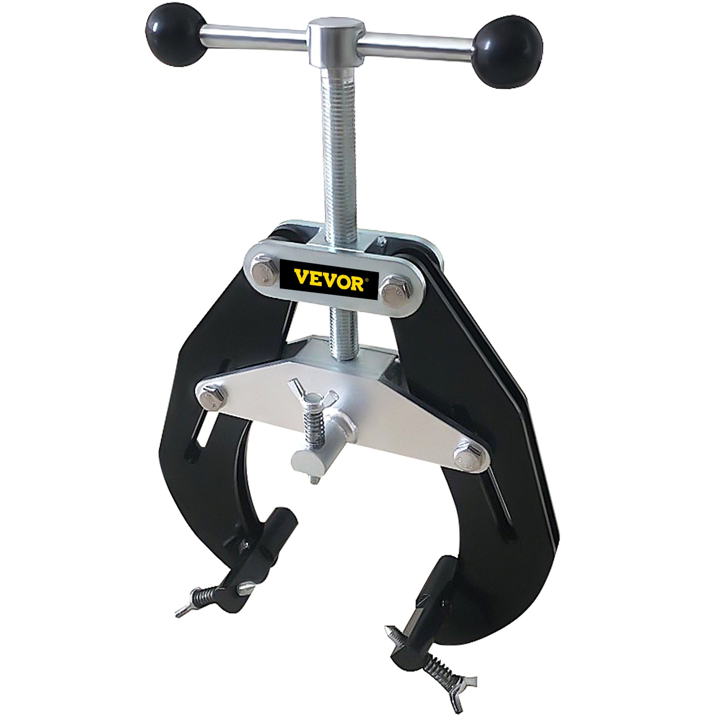 VEVOR Steel Pipe Clamp 2-6in 5-12in Adjustable Welding Alignment Clamp Tube to Flange Fittings Tee Versatile Ultra Fit Clamps